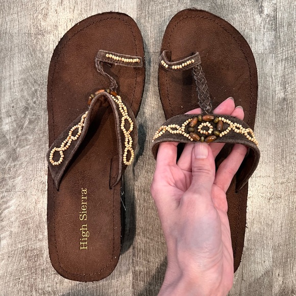 High Sierra beaded sandals from 90’s - Picture 3 of 5